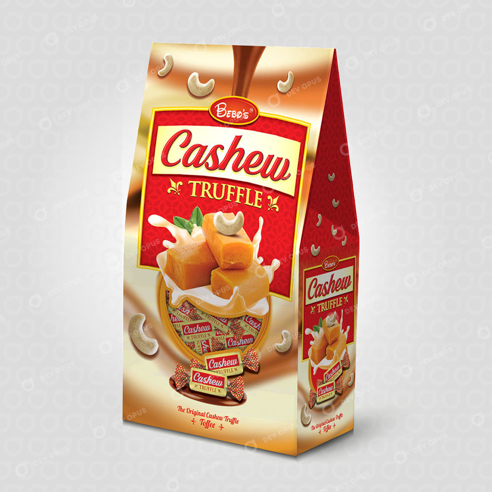 Packaging Design For Cashew Toffee Box In Ahmedabad