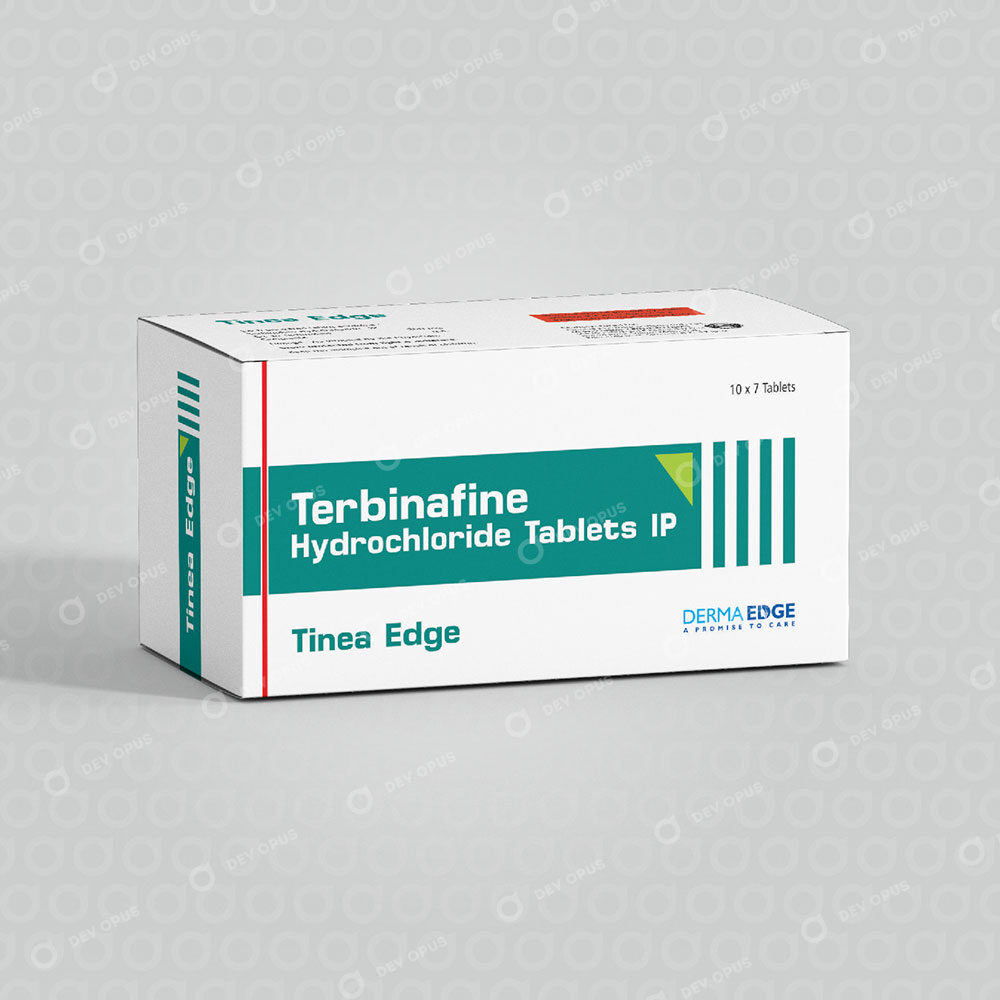 70 Tablets Box Packaging For Derma Edge In Ahmedabad