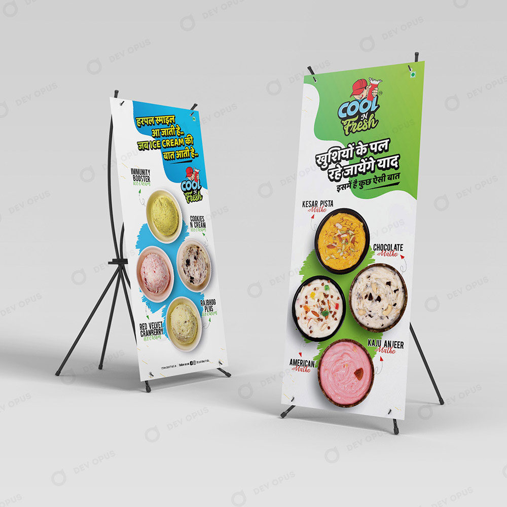 Branding Graphic Design For Cool-N-Fresh Dairy Products