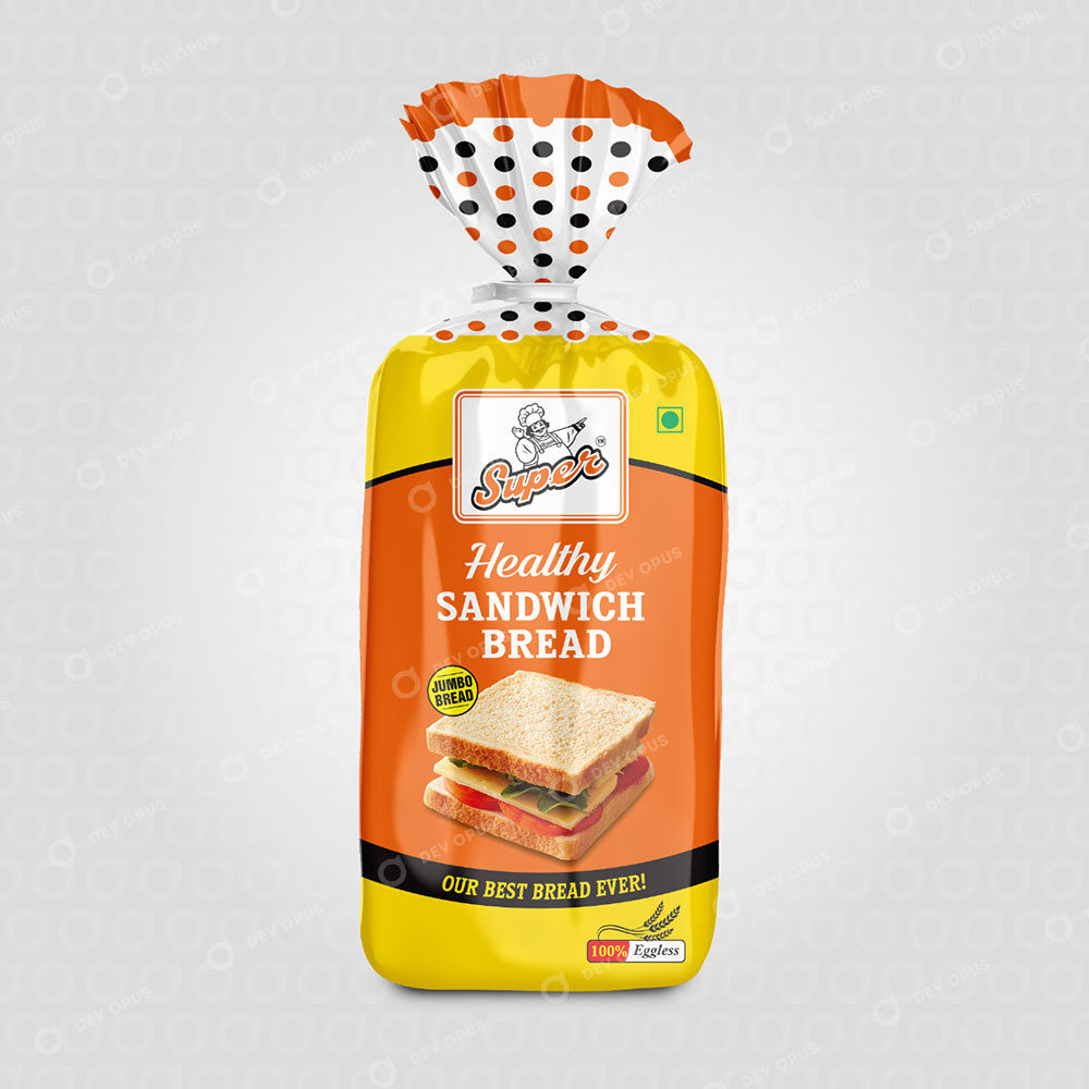 Bread Bag Design For Super Bread