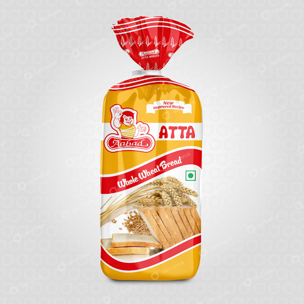 Bread Bag Packaging Design for Aabad Bread