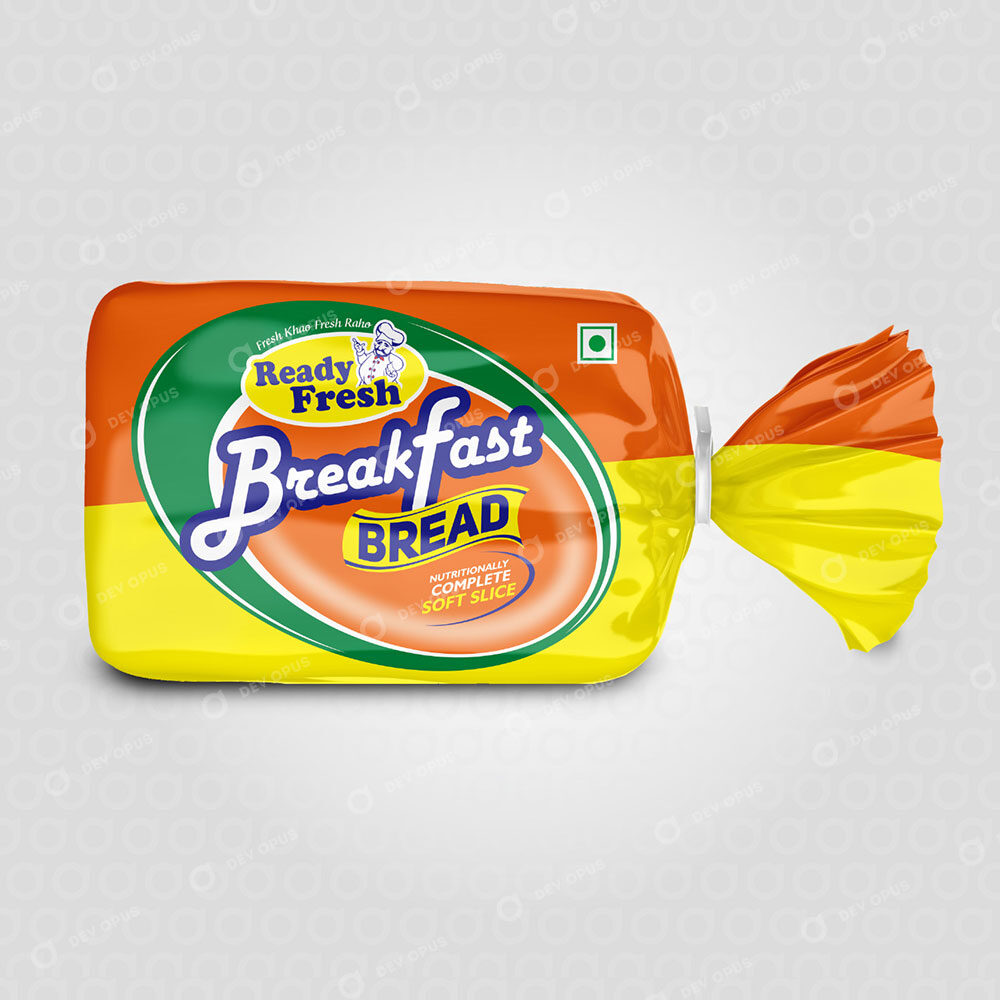 Bread Bag Packaging Design For Ready Fresh