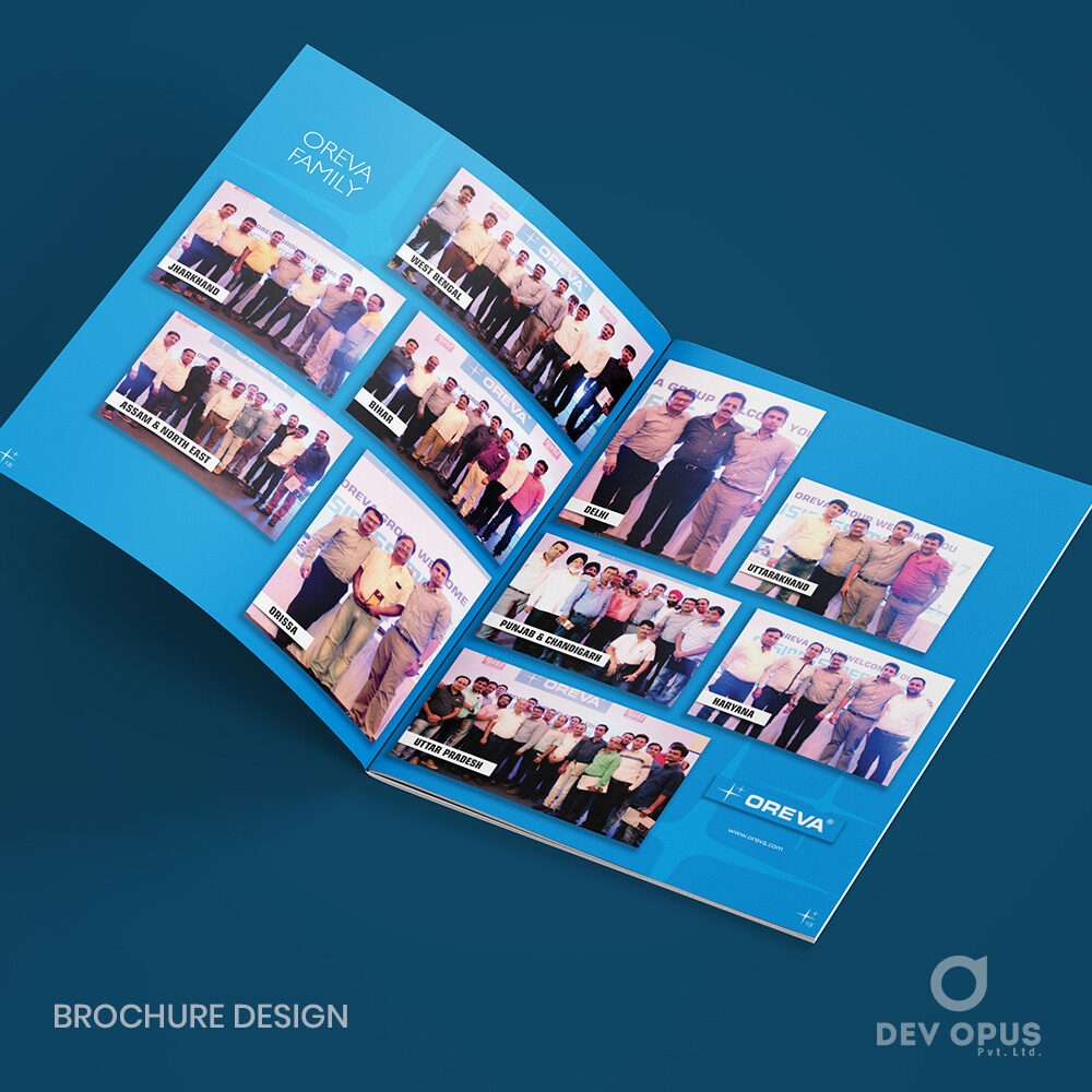 Brochure Design And Printing For Oreva By Dev Opus