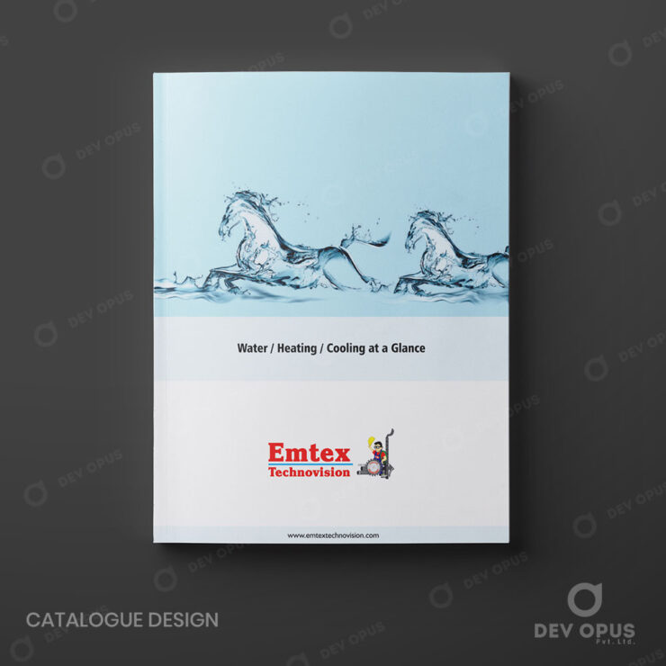 Catalog Design For Emtex Technovision