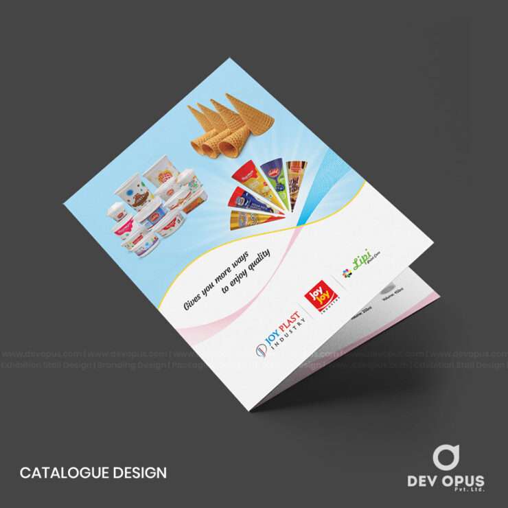Catalogue Design And Printing In Ahmedabad For Joy Industry By Devopus