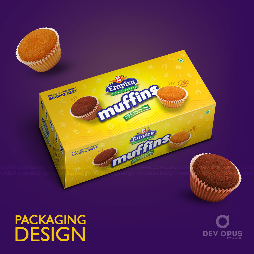 Empire Muffin 2 Box Packaging Design By Dev Opus At Ahmedabad