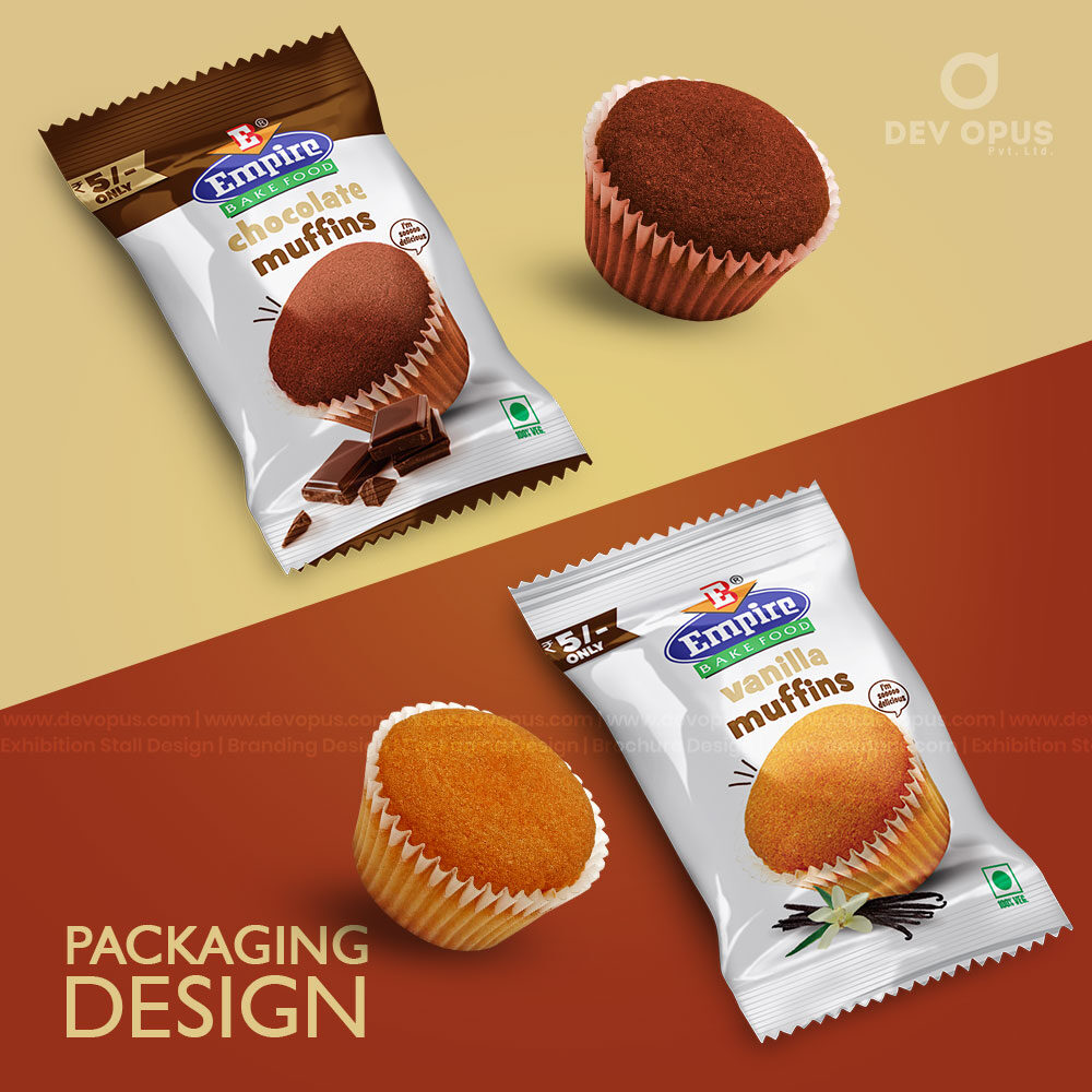 Empire Muffin Box Packaging Design By Dev Opus At Ahmedabad