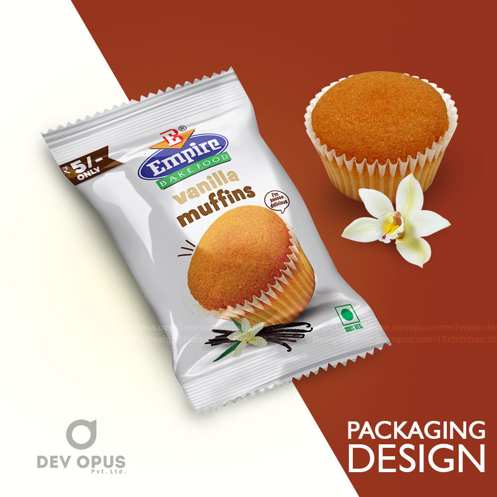 Empire Muffin Box Packaging Design By Dev Opus At Ahmedabad