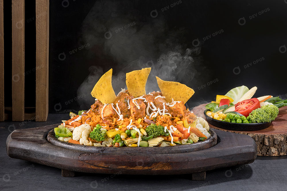 Icobo Sizzler Food Photography By Dev Opus