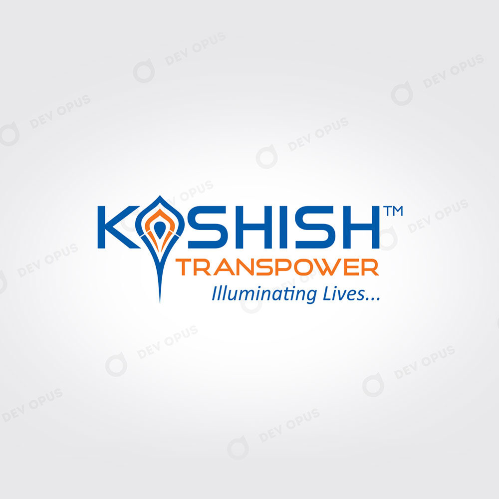 Kashish Transpower Logo Design In Ahmedabad By Devopus