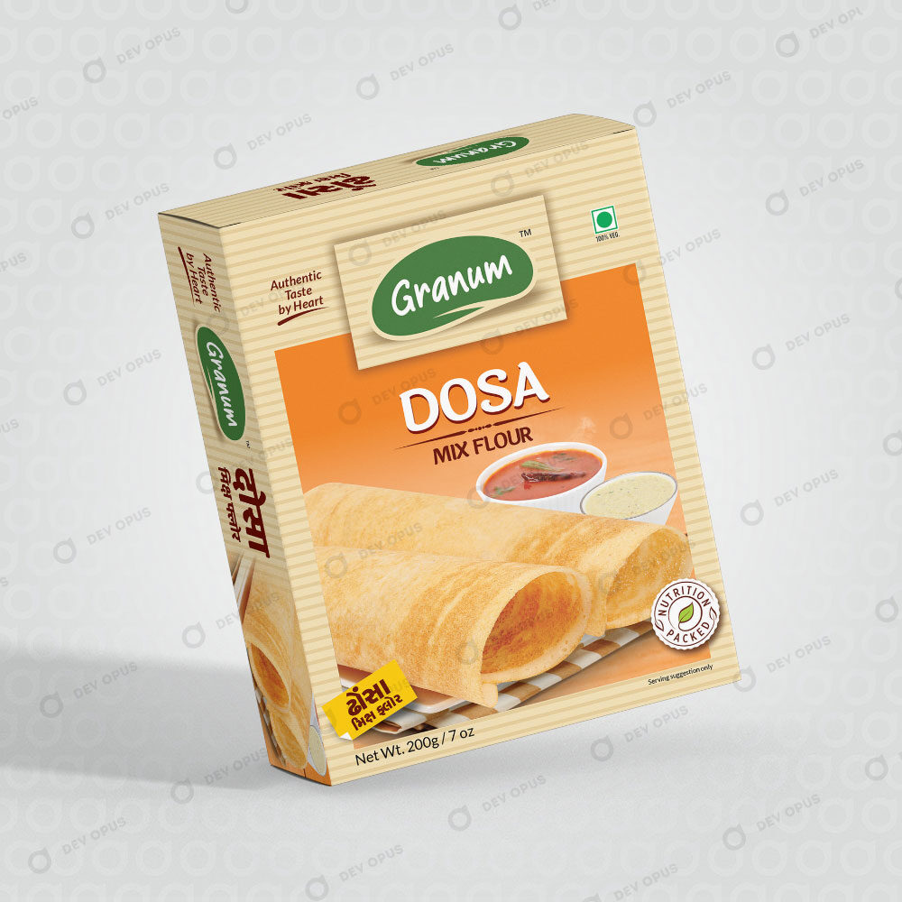 Packaging Design For Granum Dosa