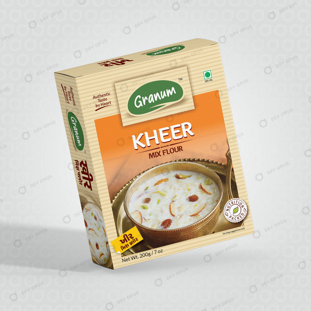 Packaging Design For Granum Kheer