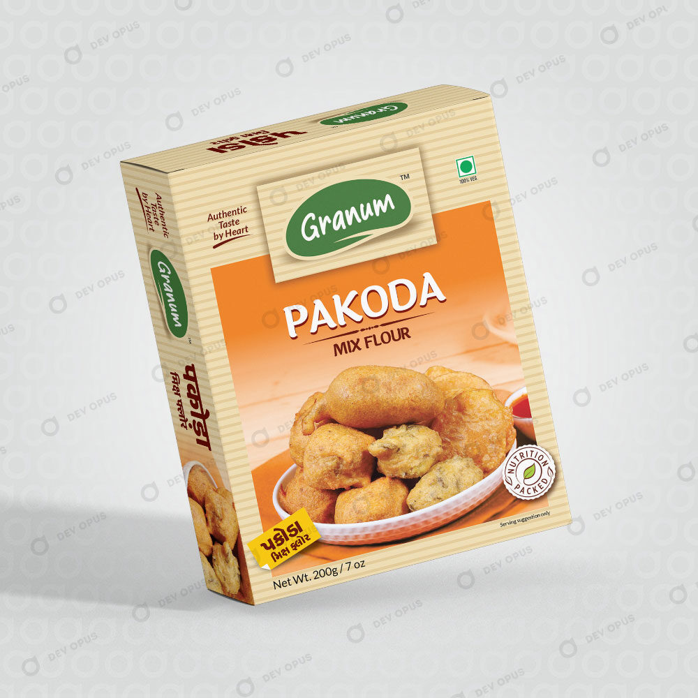 Packaging Design For Granum Pakoda