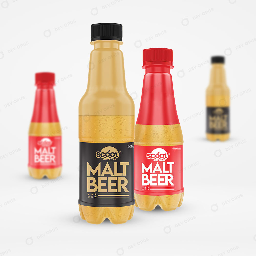 Packaging Design For Scoot Beverages