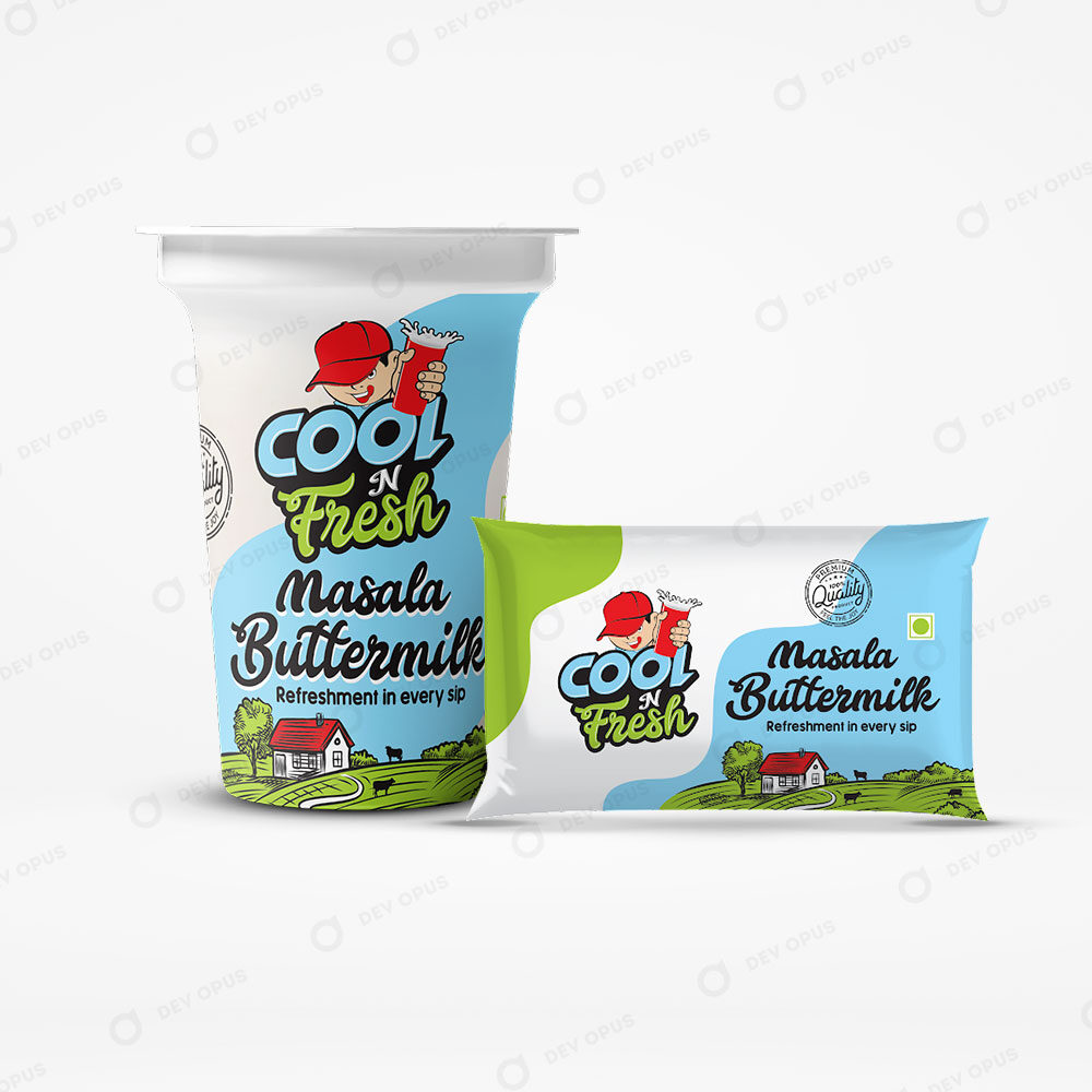Packging Design For Cool-N-Fresh Glass N Pouch