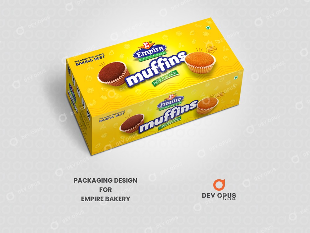 Placement Of Elements Packaging Design For Empire Bakery