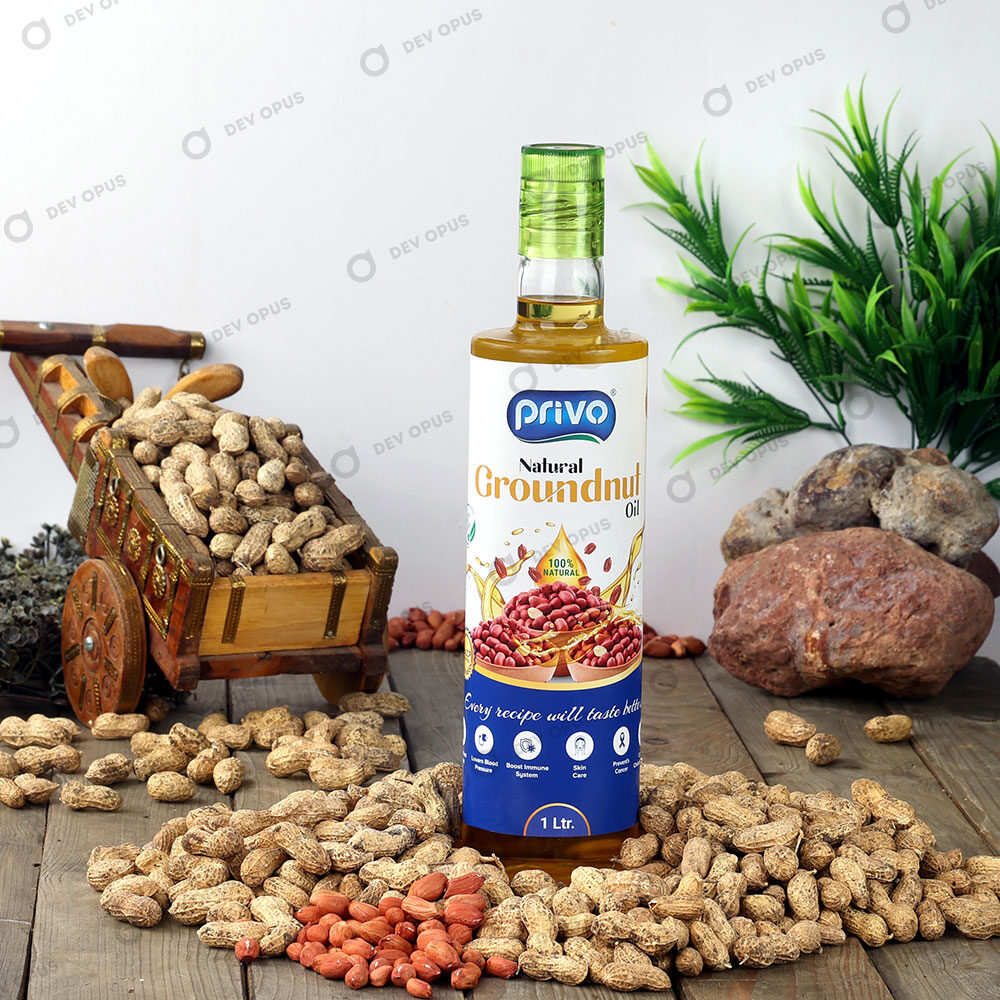 Privo Groundnut Oil Photography By Devopus