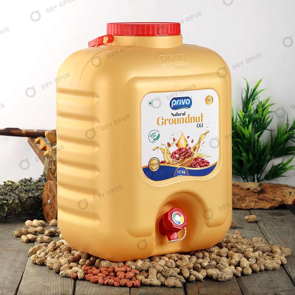 Privo Groundnut Oil Photography By Devopus