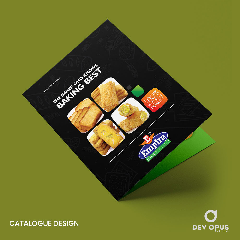 Product Catalogue Design And Printing For Empire Bakery By Dev Opus
