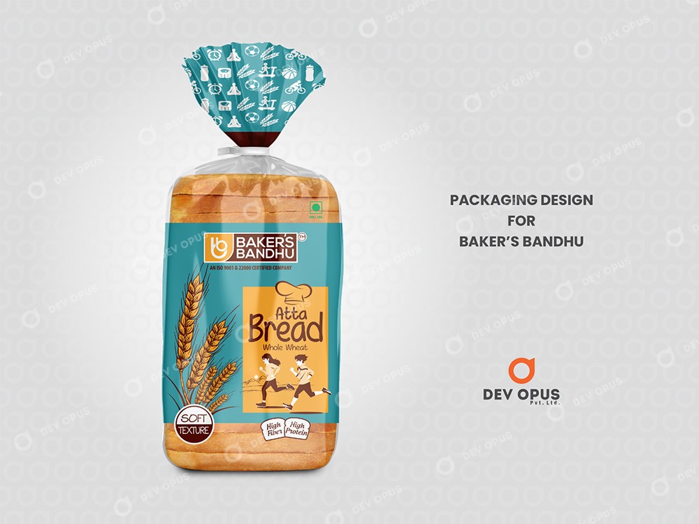 Realistic Appearance Packaging Design For Bakers Bandhu