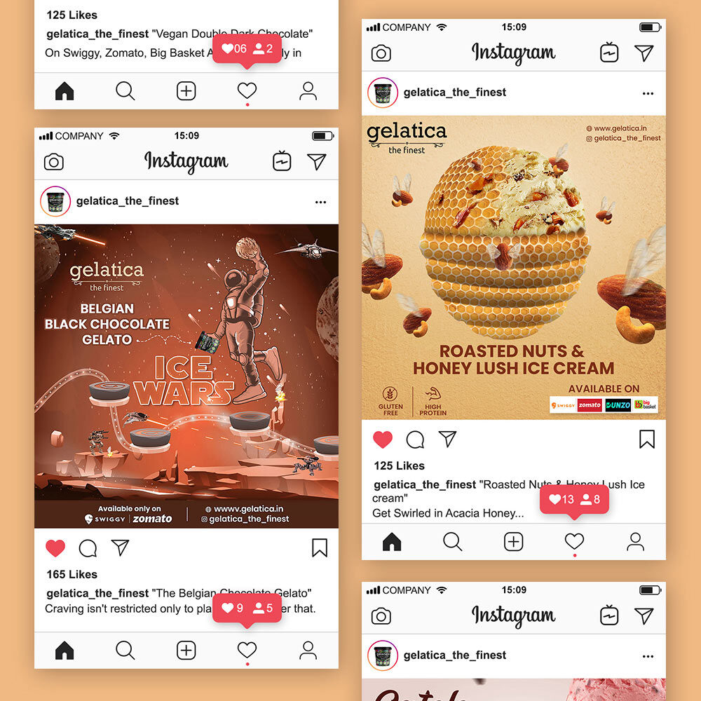 Social Media Marketing For Gelatica