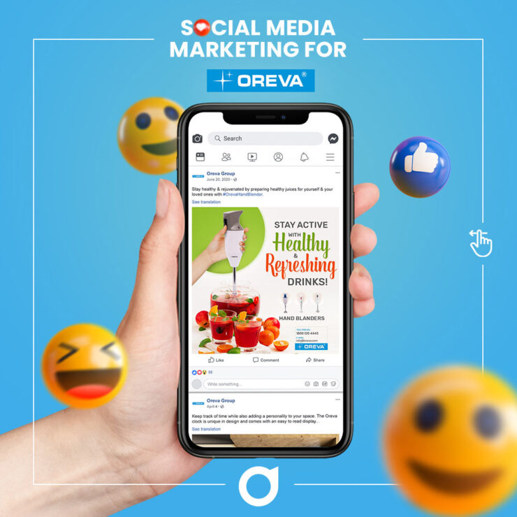 Social Media Marketing For Oreva