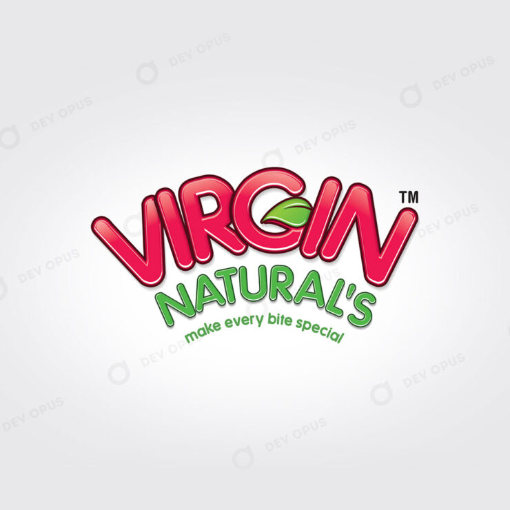 Virgin Naturls Logo Design In Ahmedabad By Devopus