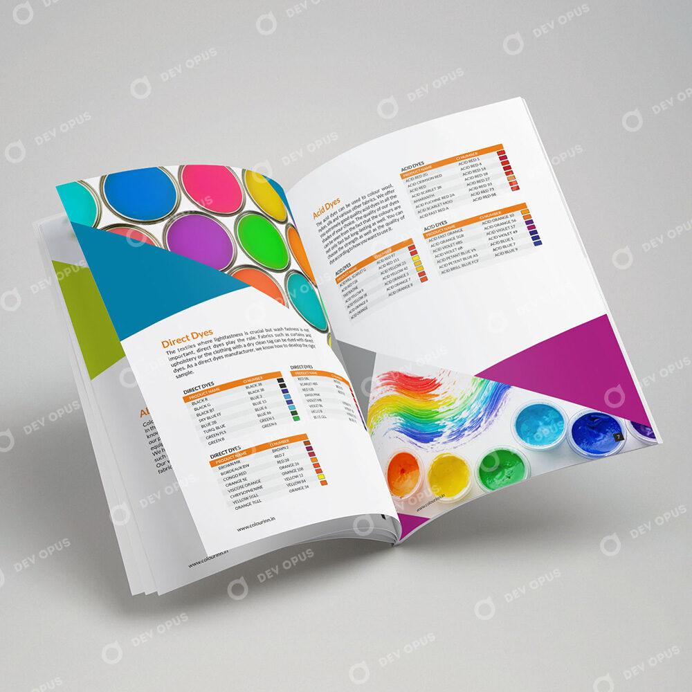 Brochure Design For ColorInn