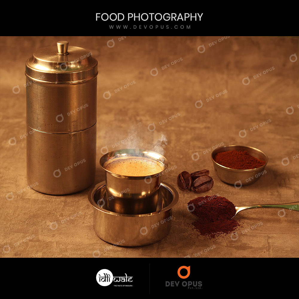 Coffee Food Photography For Idliwale In Ahmedabad