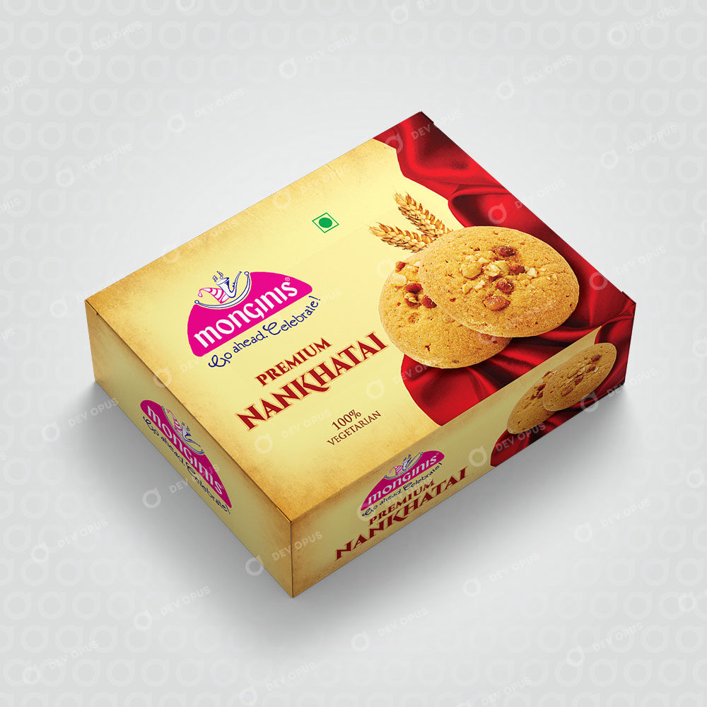 Cookies Box Design For Monginis Ahmedabad By Devopus