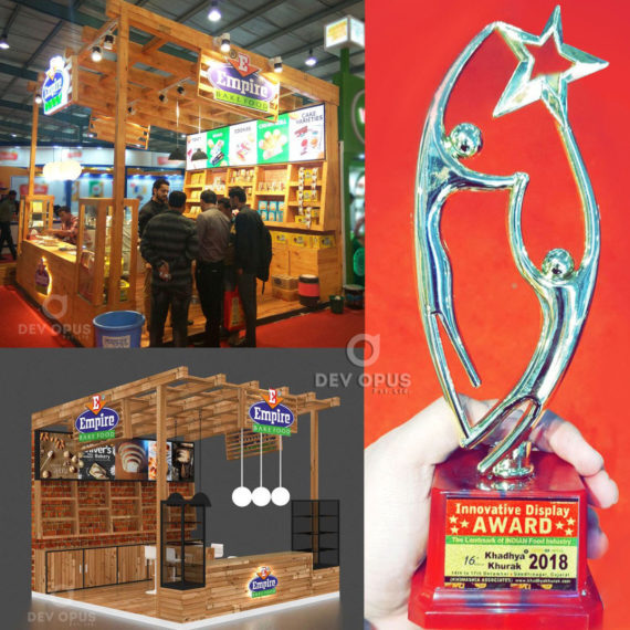 Exhibition Stall Design For Empire Bakery Ahmedabad