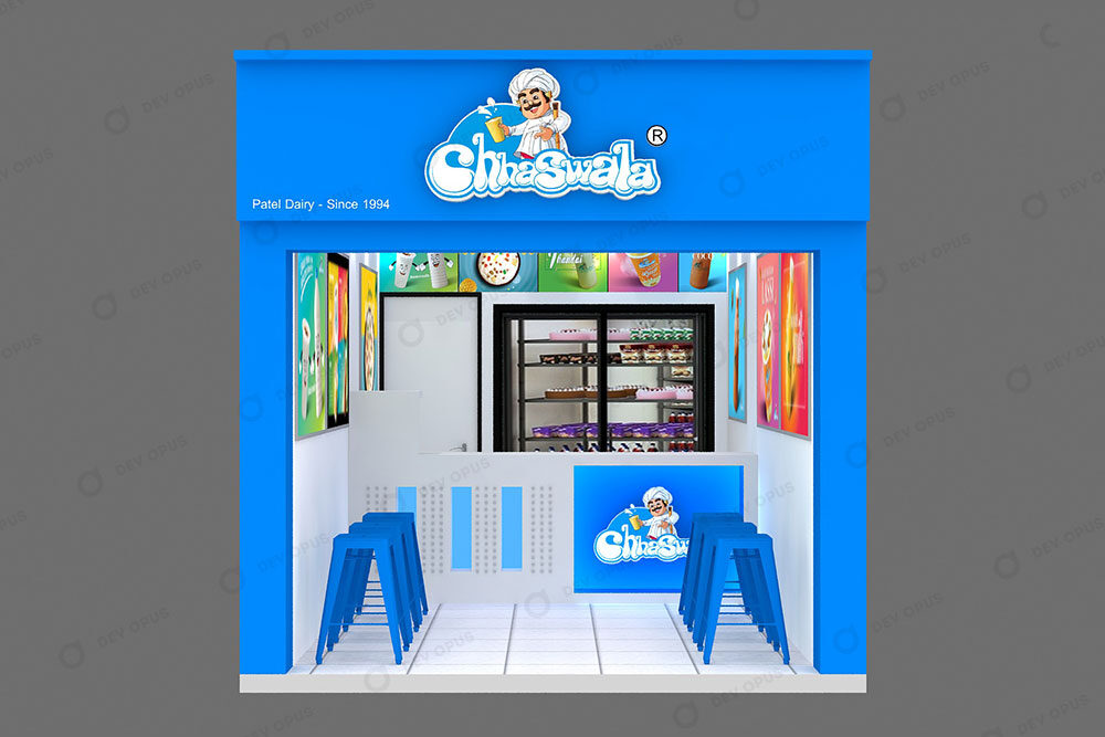 Interior Design For Chhaswala Dairy Products