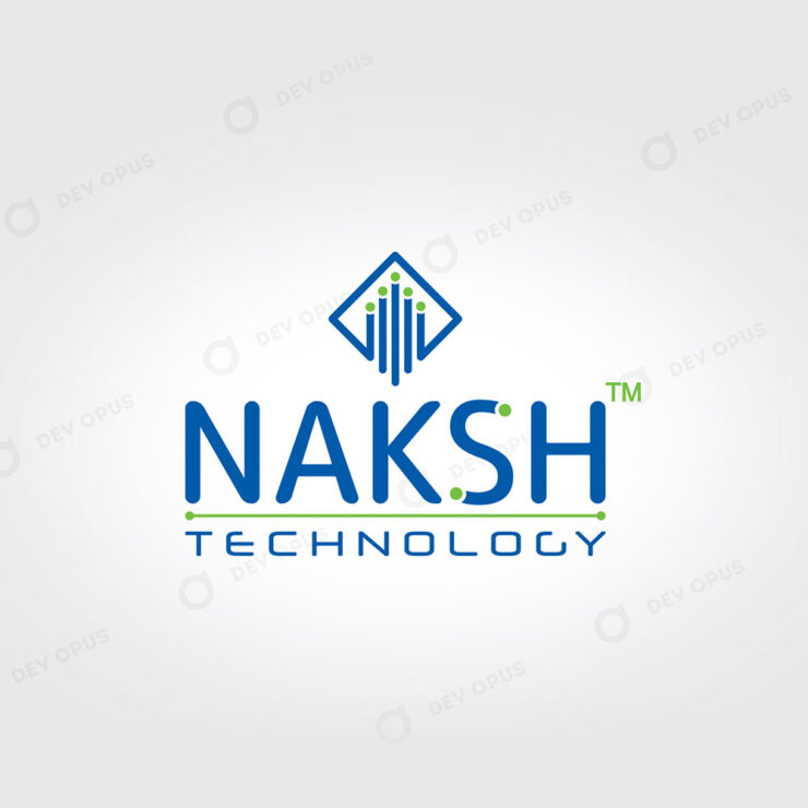 Naksh Techonology Logo Design In Ahmedabad By Devopus