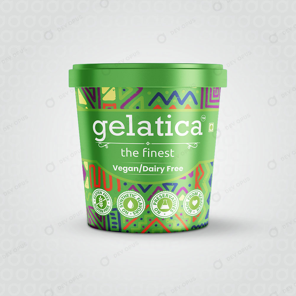 Packaging Design For Gelatica The Finest Ice Creams