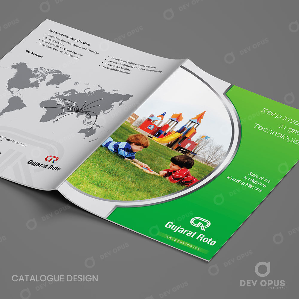 Product Catalogue Design For Gujarat Roto