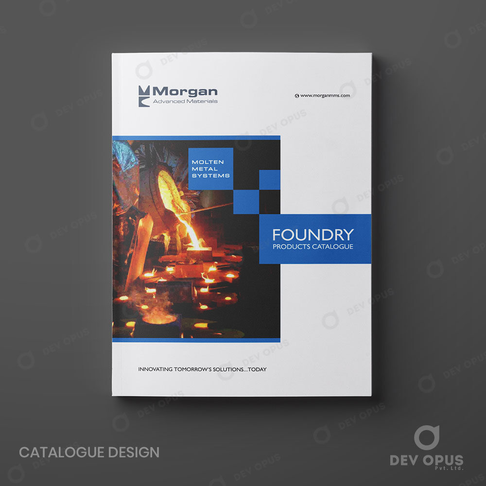 Product Catalogue Design For Morgan Foundry Products
