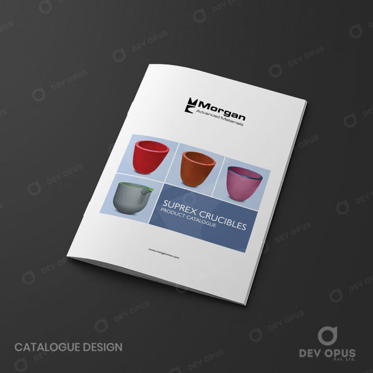 Product Catalogue-Design For Morgan Suprex Crucible Products