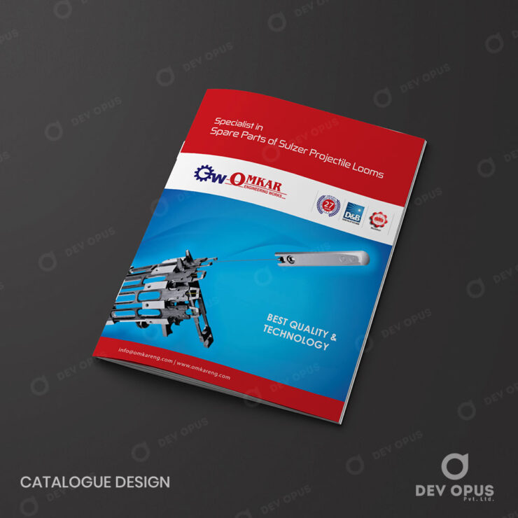Product Catalogue Design For Omkar Engineering Works