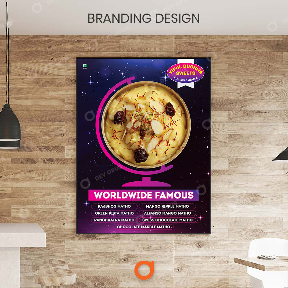 Vipul Dudhiya Poster Branding Design