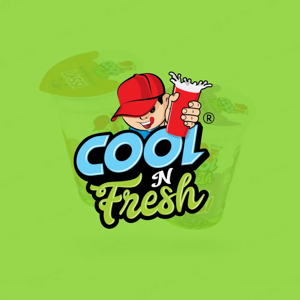 Branding & Packging Design For Cool N Fresh Dairy Products