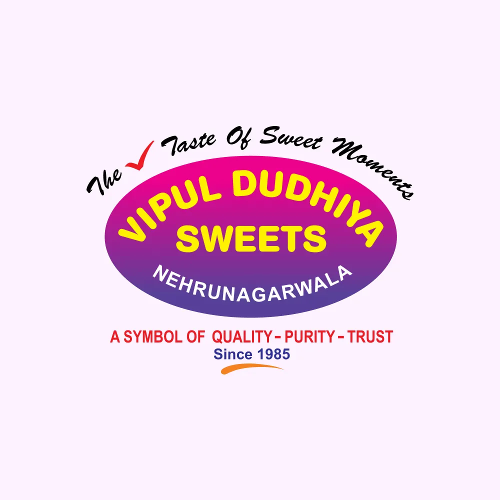 Branding Design For Vipul Dudhiya Sweets