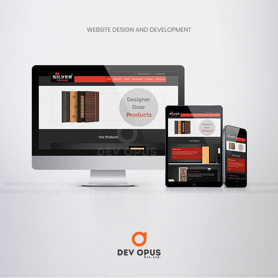 silvertouche website design development ahmedabad