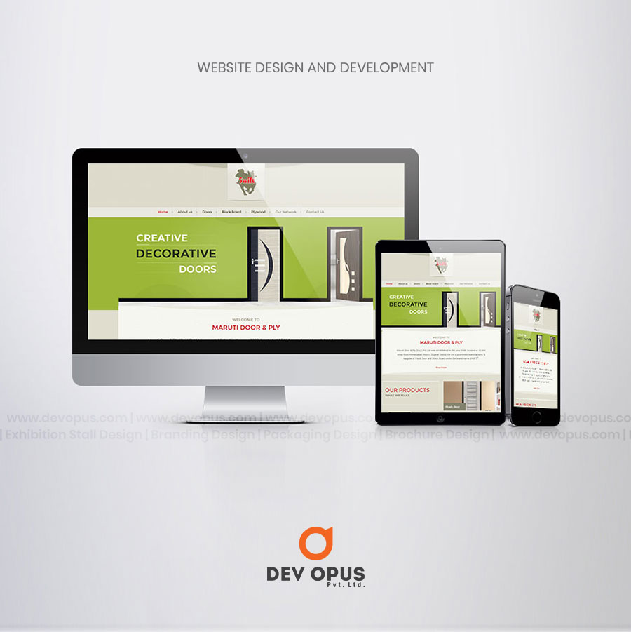 swiftdoor website design development in ahmedabad