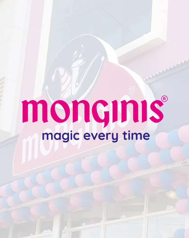 Branding design for Monginis