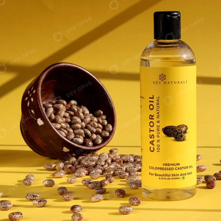 Product Photography for Castor oil by Rey Naturals