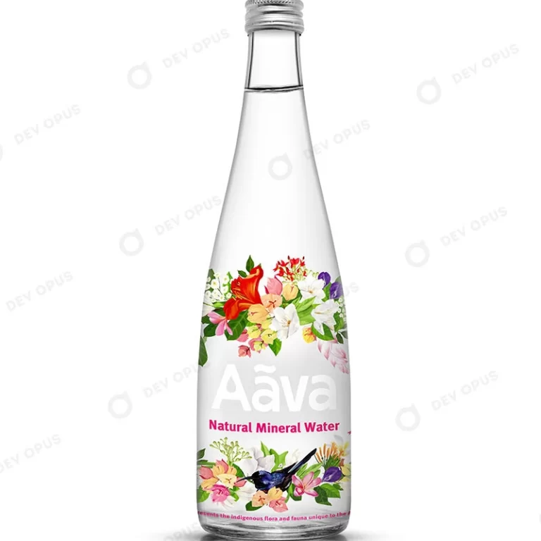Product photography for Aava Water Bottle