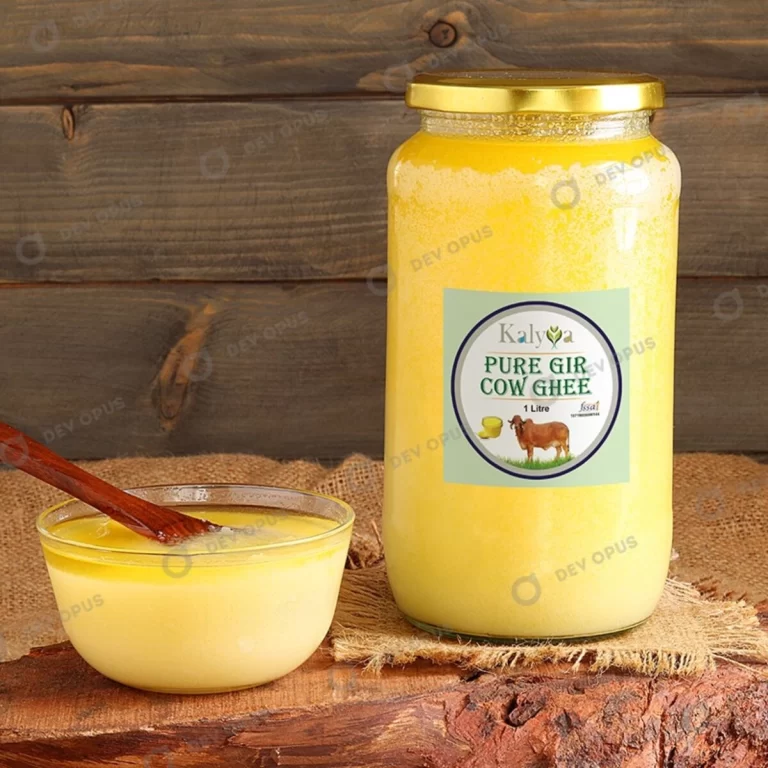 Cow Ghee & Milk photography for Kalya farm