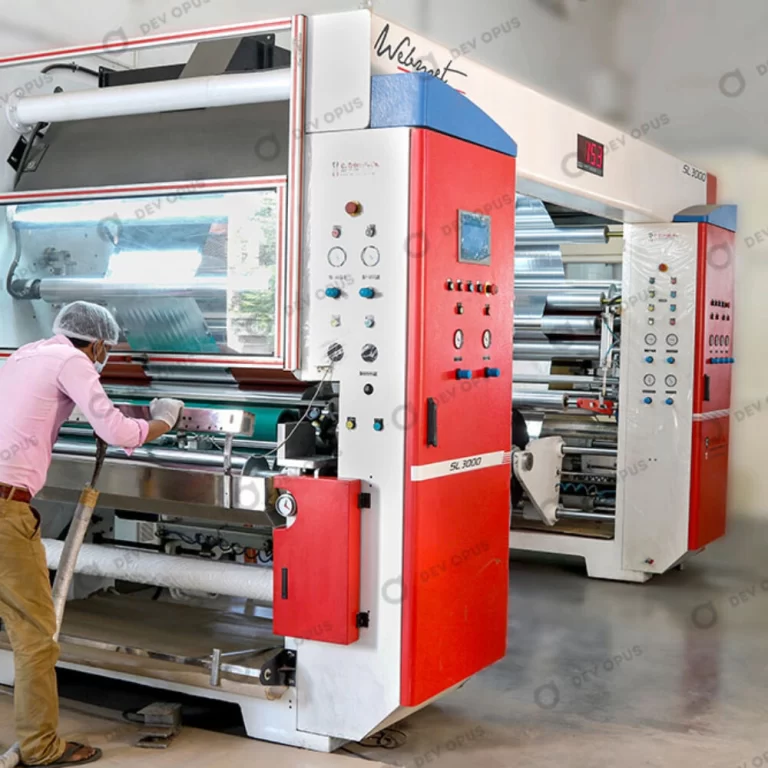 Industrial photography For Flexure Print n Pack